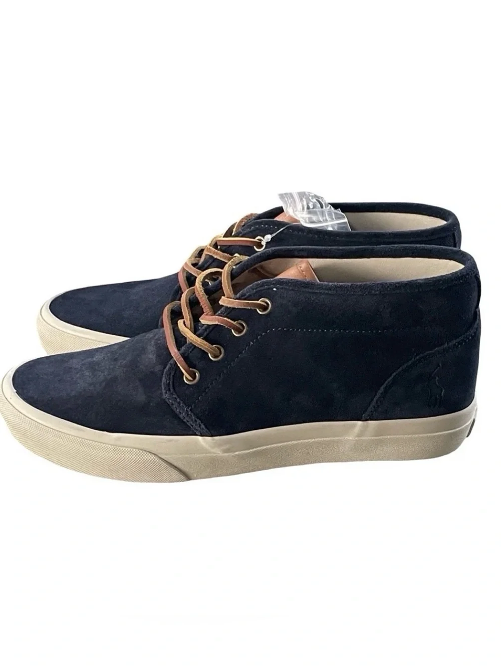 Polo Ralph Lauren Keaton Chukka Blue Suede Boots Men’s 9D NWB
